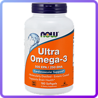 Комплекс незамінних жирних кислот NOW Ultra Omega 3 (180 кап) (102889)