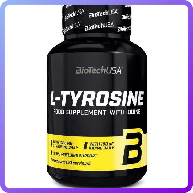 Амінокислоти BioTech L-Tyrosine (100 кап) (333680)