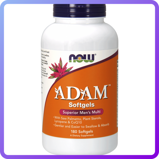 Вітаміни для чоловіків NOW Adam (180 кап) (335172)