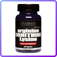 Аминокислоты Ultimate Nutrition Arginine Ornithine Lysine (100 капс) (225595)