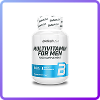 Вітамінно-мінеральний комплекс BioTech Multivitamin for Men (60 таб) (333703)