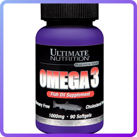 Комплекс незамінних жирних кислот Ultimate Nutrition Omega 3 (90 кап) (104309)