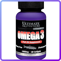 Комплекс незаменимых жирных кислот Ultimate Nutrition Omega 3 (90 капс) (104309)