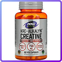 Креатин NOW Kre-Alkalyn Creatine (120 кап) (335185)