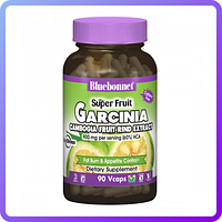 Экстракт Фрукта Гарциния Камбоджийская Bluebonnet Nutrition Super Fruit Garcinia (90 желевых капсул) (227137)