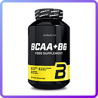 Амінокислоти BCAA BioTech BCAA + B6 (200 таб) (333720)