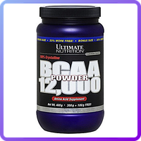 Амінокислоти BCAA Ultimate Nutrition BCAA 12,000 powder (400 г) (без смаку)  (447811)