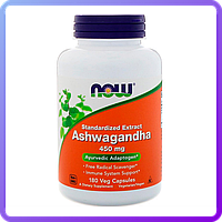 Антидепрессант NOW Foods Ashwagandha (450 мг) (180 капс) (102920)