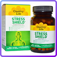 Антистрессовый Энергетический Комплекс Country Life Stress Shield (60 желевых капсул) (227192)