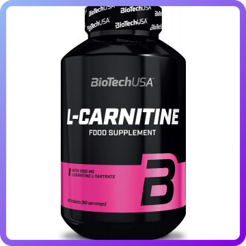 Жироспалювач L-карнітин BioTech L-Carnitine 1000 mg (60 таб) (333742)