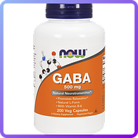 Активный стимулятор гормона роста NOW GABA 500 мг (200 капс) (224205)