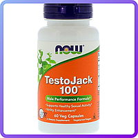 Стимулятор тестостерона NOW Foods TestoJack 100 (60 капс) (228859)