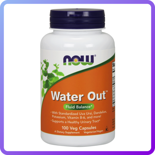 Препарат для підтримки сечової системи NOW Water Out (100 капс) (335237)