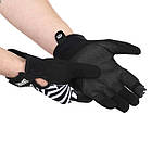 Рукавиці для фітнесу рукавички спортивні Tapout 168518 розмір M Black-White, фото 4