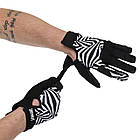 Рукавиці для фітнесу рукавички спортивні Tapout 168518 розмір M Black-White, фото 2