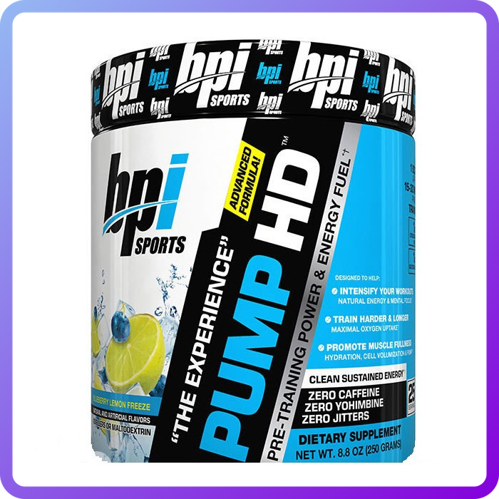 Передтренувальний комплекс BPI sports Pump HD advanced formula (250 г) (101500)