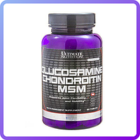 Препарат для відновлення суглобів і зв'язок Ultimate Nutrition Glucosamine & Chondroitin + MSM (90 таб) (336697)