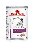 Упаковка влажного корма Royal Canin Renal для собак (паштет) 12 шт х 410 г