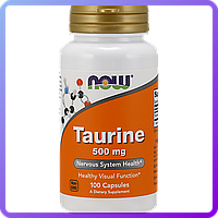 Амінокислоти NOW Taurine 500 мг (100 капс) (335261)