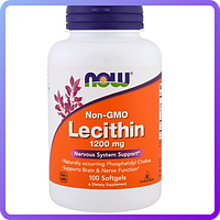 Лецитин NOW Foods Lecithin (1200 мг) (100 капс) (224262)