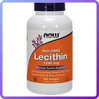 Лецитин NOW Foods Lecithin (1200 мг) (200 капс) (224263)