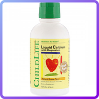 Жидкий Кальций и Магний для Детей ChildLife Liquid Calcium with Magnesium (474 мл) (449545)