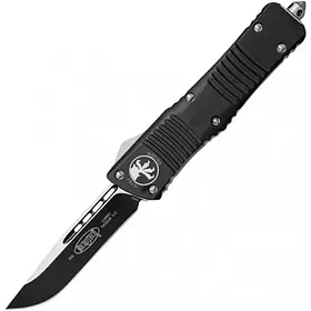 Складний ніж Microtech 143-1 T Knife 3.75" Combat Troodon S/E Tactical Standart, Колір: Black