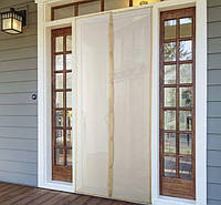 Москитная сетка на двери от насекомых 120*210см.