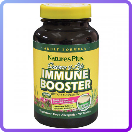 Комплекс для Підтримки Імунної Системи Natures Plus Source of Life Immune Booster (90 таблеток) Оригінал!