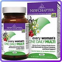 Щоденні Вітаміни для Жінок New Chapter Every woman's (48 таблеток) (338457)