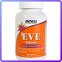Вітаміни для жінок NOW Foods Eve (180 таб) (335343)