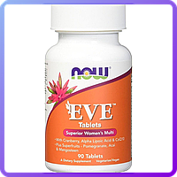 Вітаміни для жінок NOW Foods Eve (90 таб) (335344)
