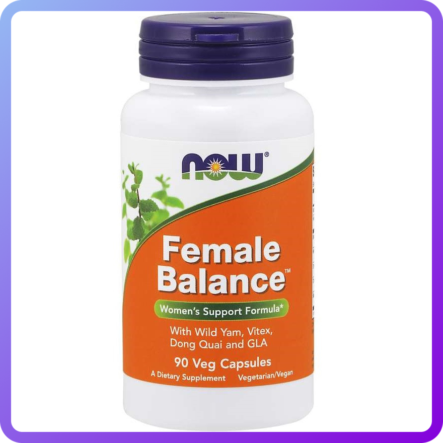 Вітаміни для жінок NOW Foods Female Balance (90 капс) (335345)