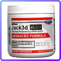 Предтренировочный комплекс USPLabs Jack 3D Advanced Formula NEW! (230 г) (104510)