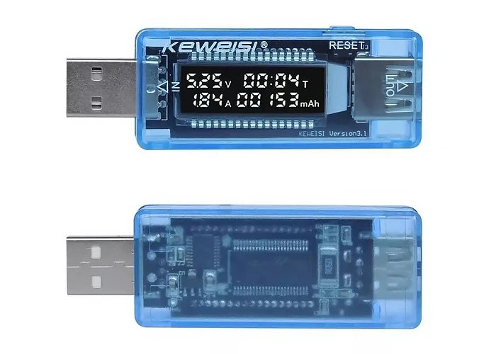 USB тестер Вимірник напруги струму ємності KEWEISI-V20