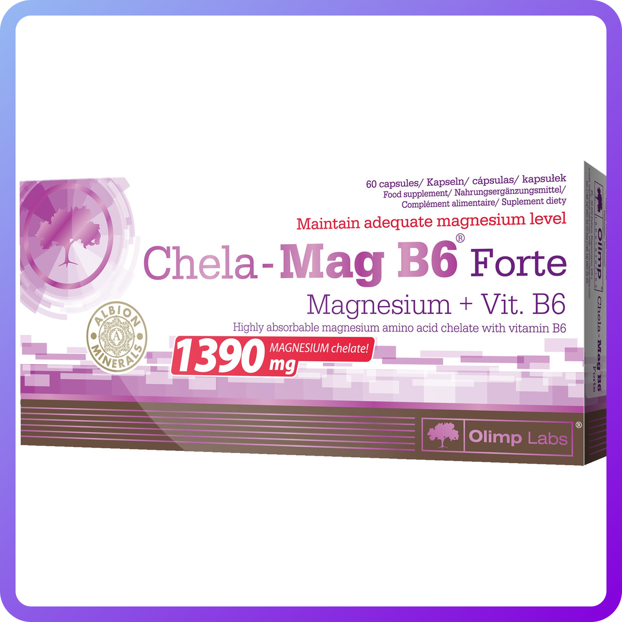 Вітаміни і мінерали Olimp Chela Mag B6 Forte (60 капс) (339970)