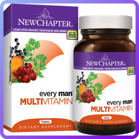 Вітаміни для Чоловіків New Chapter Every Man (48 таблеток) (338466)