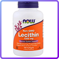 Лецитин NOW Foods Lecithin (1200 мг) (100 капс) (335362)