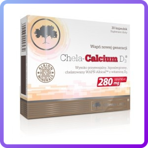 Вітамінно-мінеральний комплекс Olimp Labs Chela-Calcium D3 (30 кап) (103106)