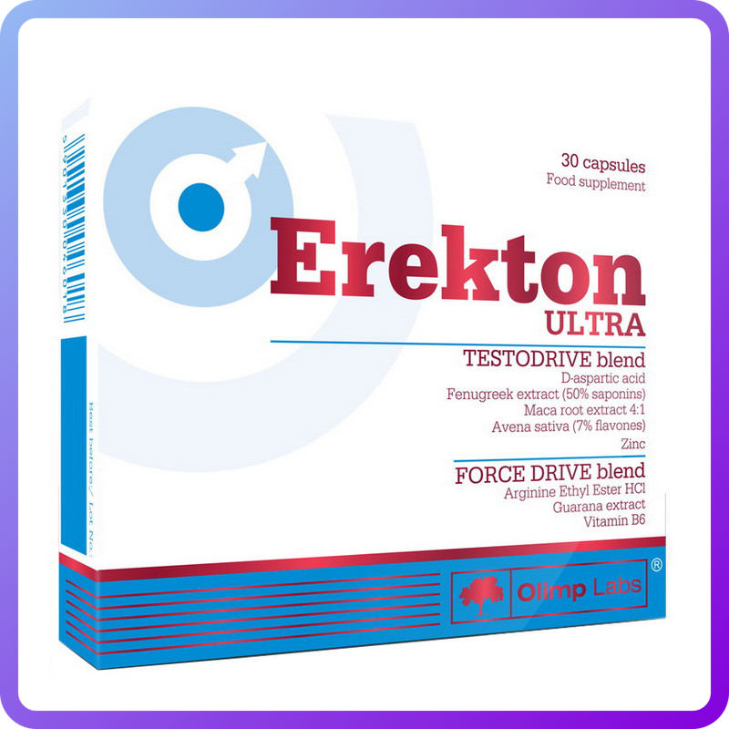 Тестостероновый бустер Olimp Erekton Ultra (30 кап) (339980)