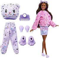 Barbie Cutie Reveal Лялька Барбі Сюрприз у костюмі Ведмедики Тедді  HJL57