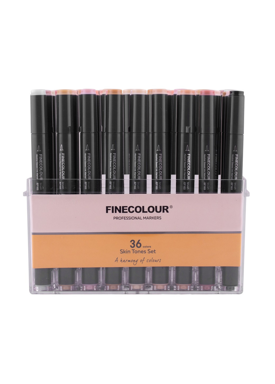 Marker Brushes Skin Colors, Finecolour Markers Ef103