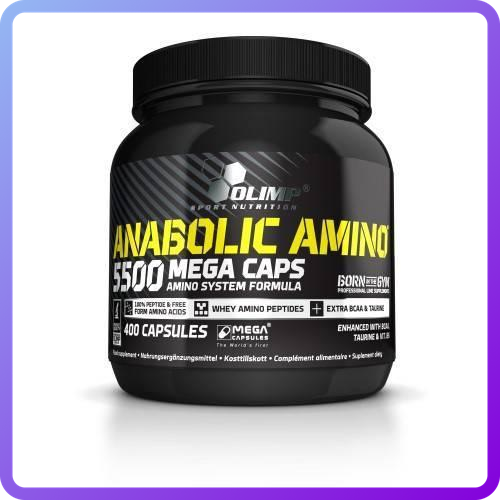 Амінокислоти Olimp Labs Anabolic Amino 5500 (400 кап) (224397)