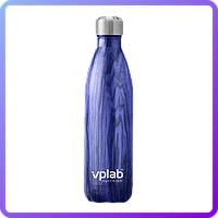 Фляга для води VPLab Metal water bottle 500 мл (Blue Wood Leopard Wood) (109042)