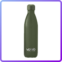 Фляга для води VPLab Metal water bottle 500 мл (Military Yellow Black Lime) (109044)
