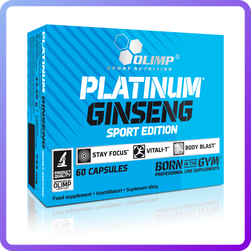 Вітаміни і мінерали Olimp Platinum Ginseng Sport Edition (60 капс) (340006)