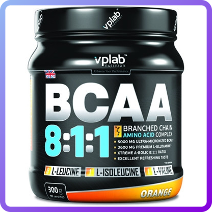 Амінокислоти BCAA VPLab BCAA 8:1:1 (300 г) (336936)