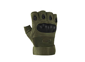 Рукавички захисні напівпалі SKINARMOR GREEN