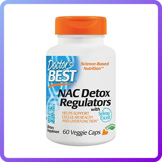 Амінокислоти Doctor's s Best NAC Detox (60 капс) (334039)