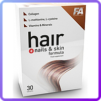 Вітамінно-мінеральний комплекс Fitness Authority Hair + Nails & Skin Formula (30 таб) (101829)